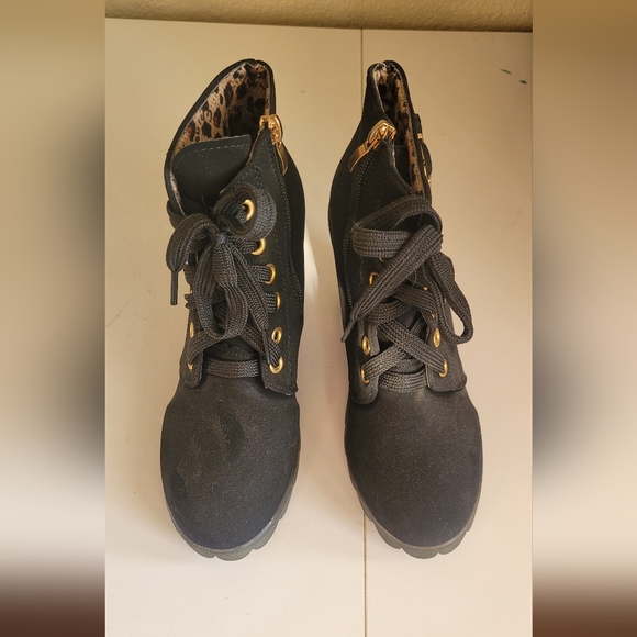 Black ankle boot size 38 - Picture 3 of 4